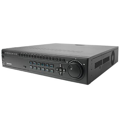 Videograbadora digital de 16 canales a 4CIF, 16 entradas de audio, teclado frontal y salida VGA