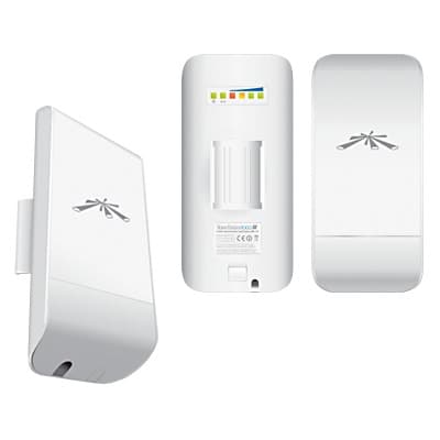 NanoStation LOCO M5 AirMax con antena de panel de 13 dBi, 802.11 a/n (4.9 - 5.8 GHz). - Versión US