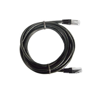 Cable de Parcheo FTP Cat5e - 2.0 Metros (6.56 Pies) - Negro