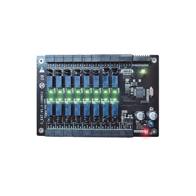 Expansor de 16 Relevadores / RS-485 / Compatible ZKEC10 / Hasta 58 Relevadores / 12VCC