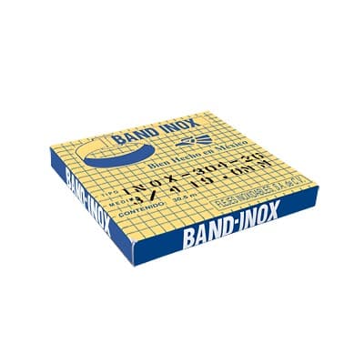 Rollo de 30.5 m de fleje BAND-IN OX 3/4"